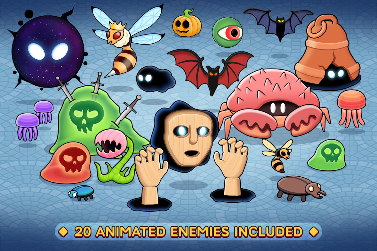 Various Enemy Monsters